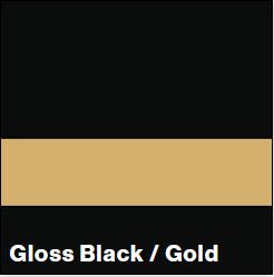Gloss Black/Gold LASERMAX 1/16IN - Rowmark LaserMax
